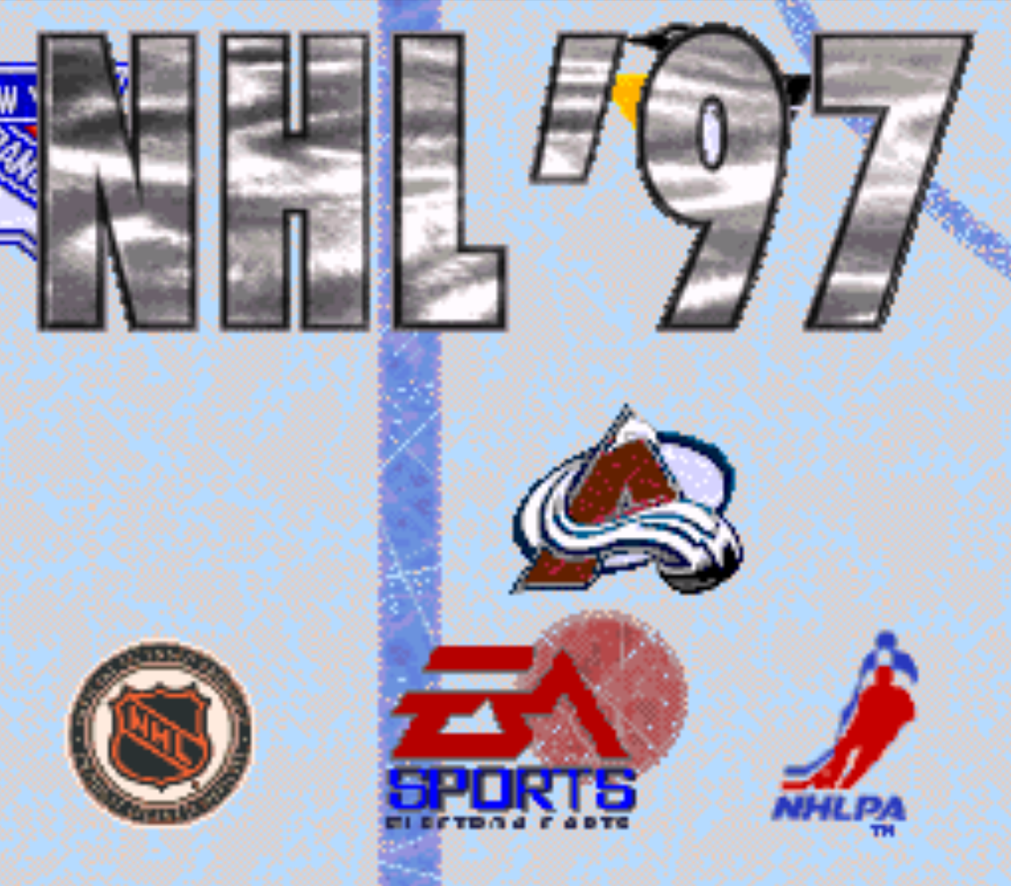 NHL 97 Title Screen